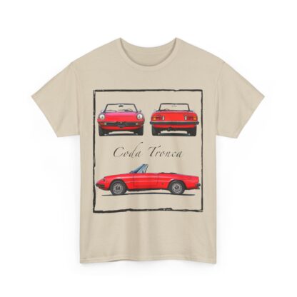 T-Shirt, Coda Tronca – Alfa Spider – Bild 4