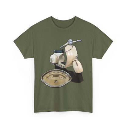 T-Shirt, Vespa VBB 150, Elfenbein, Vmax mit Tacho – Bild 5