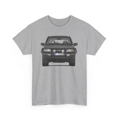 T-Shirt, Opel Frontera A, Strichzeichnung, Schwarz, HF FU 93H – Bild 2