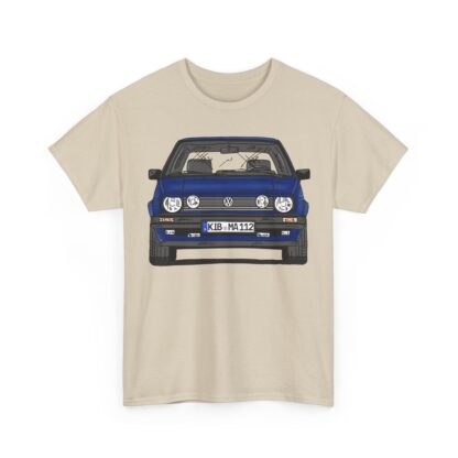 T-Shirt, Golf 2, Strichzeichnung, Dunkelblau, KIB MA 112 – Bild 7