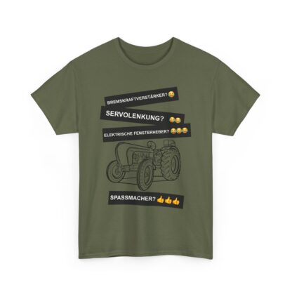 T-Shirt, Porsche Diesel P133, Schwarz, Deutscher Text, Spaßmacher – Bild 4