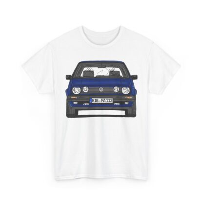 T-Shirt, Golf 2, Strichzeichnung, Dunkelblau, KIB MA 112 – Bild 8
