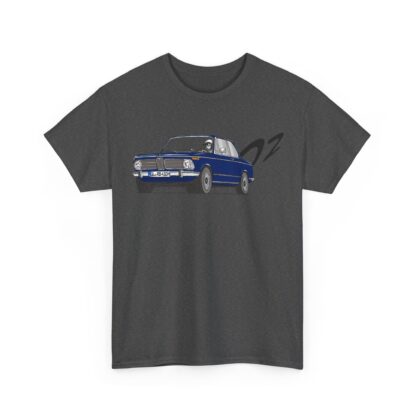 T-Shirt, BMW 02, Strichzeichnung, Blau, GL RB 410H – Bild 5