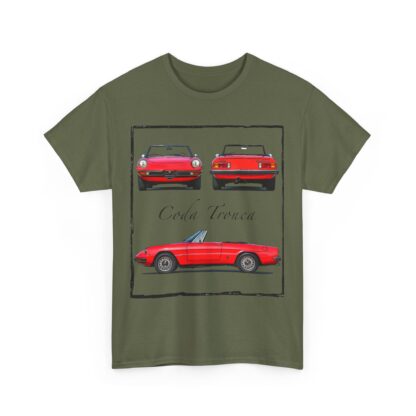 T-Shirt, Coda Tronca – Alfa Spider – Bild 5