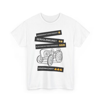 T-Shirt, Porsche Diesel P133, Schwarz, Deutscher Text, Spaßmacher