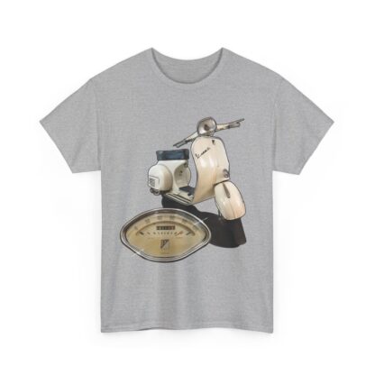 T-Shirt, Vespa GL 150, Elfenbein, Vmax mit Tacho – Bild 3