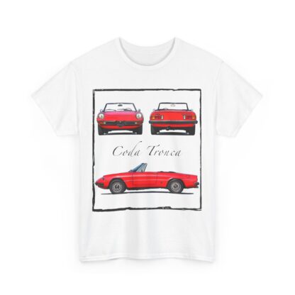T-Shirt, Coda Tronca – Alfa Spider – Bild 3