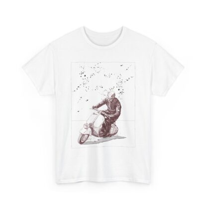 T-Shirt, Vespa Faro Basso, Weiß, ohne Wespe