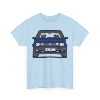T-Shirt, Golf 2, Strichzeichnung, Dunkelblau, KIB MA 112 – Bild 3