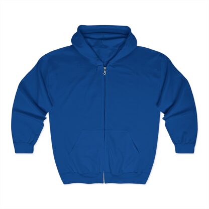 Zipper Hoodie, VW T4 GP, Bulli, Strichzeichnung, Blau, mit Kennzeichen personalisierbar – Bild 5