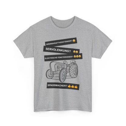 T-Shirt, Porsche Diesel P133, Schwarz, Deutscher Text, Spaßmacher – Bild 3