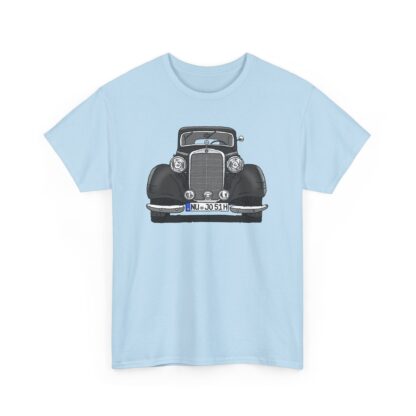T-Shirt, Mercedes W136, 170V, Strichzeichnung, Schwarz, NU JO 51H – Bild 4