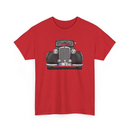 T-Shirt, Mercedes W136, 170V, Strichzeichnung, Schwarz, NU JO 51H – Bild 6