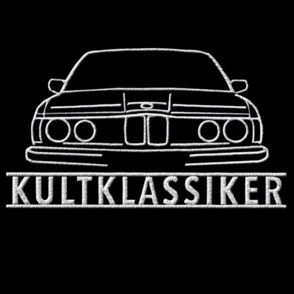 Streng limitiertes Hoodie, nur 50 Exemplare, BMW E23, 7er Reihe, Vorderseite und Ärmel edel bestickt – Bild 3