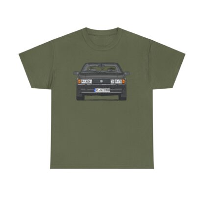T-Shirt, VW SCIROCCO II, Strichzeichnung, Schwarz, SE GL 590H – Bild 7