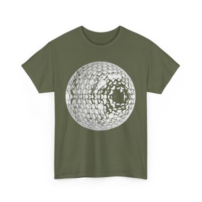 T-Shirt, Golfball extra groß, edler Druck, shabby chic – Bild 2