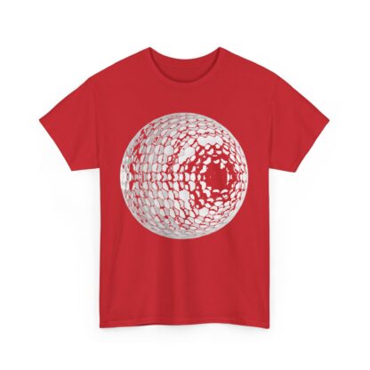 T-Shirt, Golfball extra groß, edler Druck, shabby chic – Bild 7