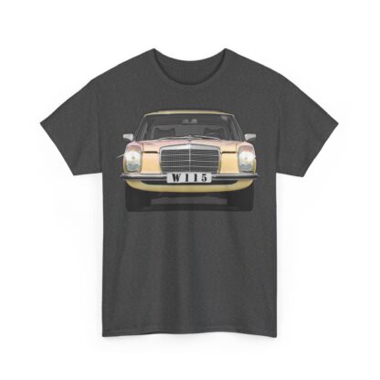 T-Shirt, Mercedes Strich 8, Beige - beidseitig bedruckt, W114 W115 - personalisierbar – Bild 9