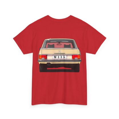 T-Shirt, Mercedes Strich 8, Beige - beidseitig bedruckt, W114 W115 - personalisierbar – Bild 16