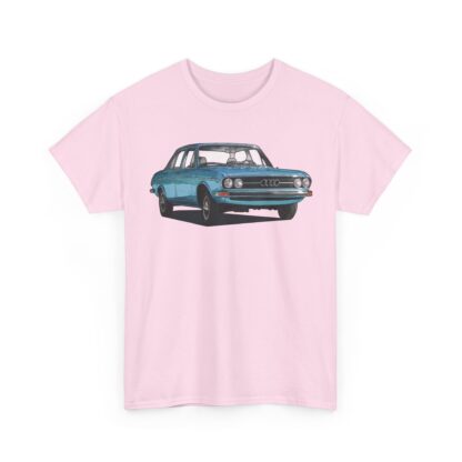 T-Shirt, Audi 100 C1, blau, Witwe Boltes Audi 100 Limousine, beidseitig bedruckt – Bild 13