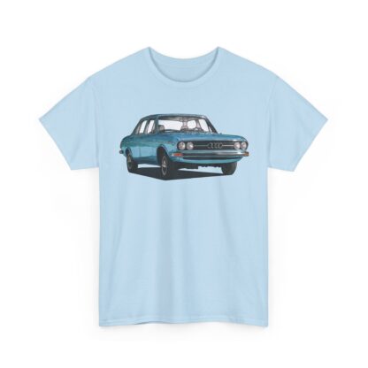 T-Shirt, Audi 100 C1, blau, Witwe Boltes Audi 100 Limousine, beidseitig bedruckt – Bild 9
