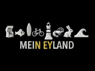 T-Shirt, Stickerei groß mittig, was Norderney ausmacht, MeiN EYland