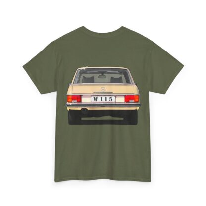 T-Shirt, Mercedes Strich 8, Beige - beidseitig bedruckt, W114 W115 - personalisierbar – Bild 8