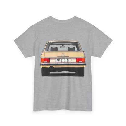 T-Shirt, Mercedes Strich 8, Beige - beidseitig bedruckt, W114 W115 - personalisierbar – Bild 6