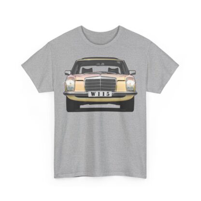 T-Shirt, Mercedes Strich 8, Beige - beidseitig bedruckt, W114 W115 - personalisierbar – Bild 5
