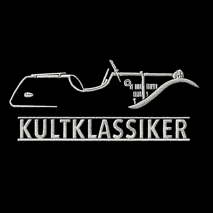 Streng limitiertes Hoodie, nur 50 Exemplare, Morgan 3-Wheeler, 1930er, Vorderseite und Ärmel edel bestickt – Bild 3