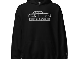 Streng limitiertes Hoodie, nur 50 Exemplare, Wartburg, Vorderseite und Ärmel edel bestickt