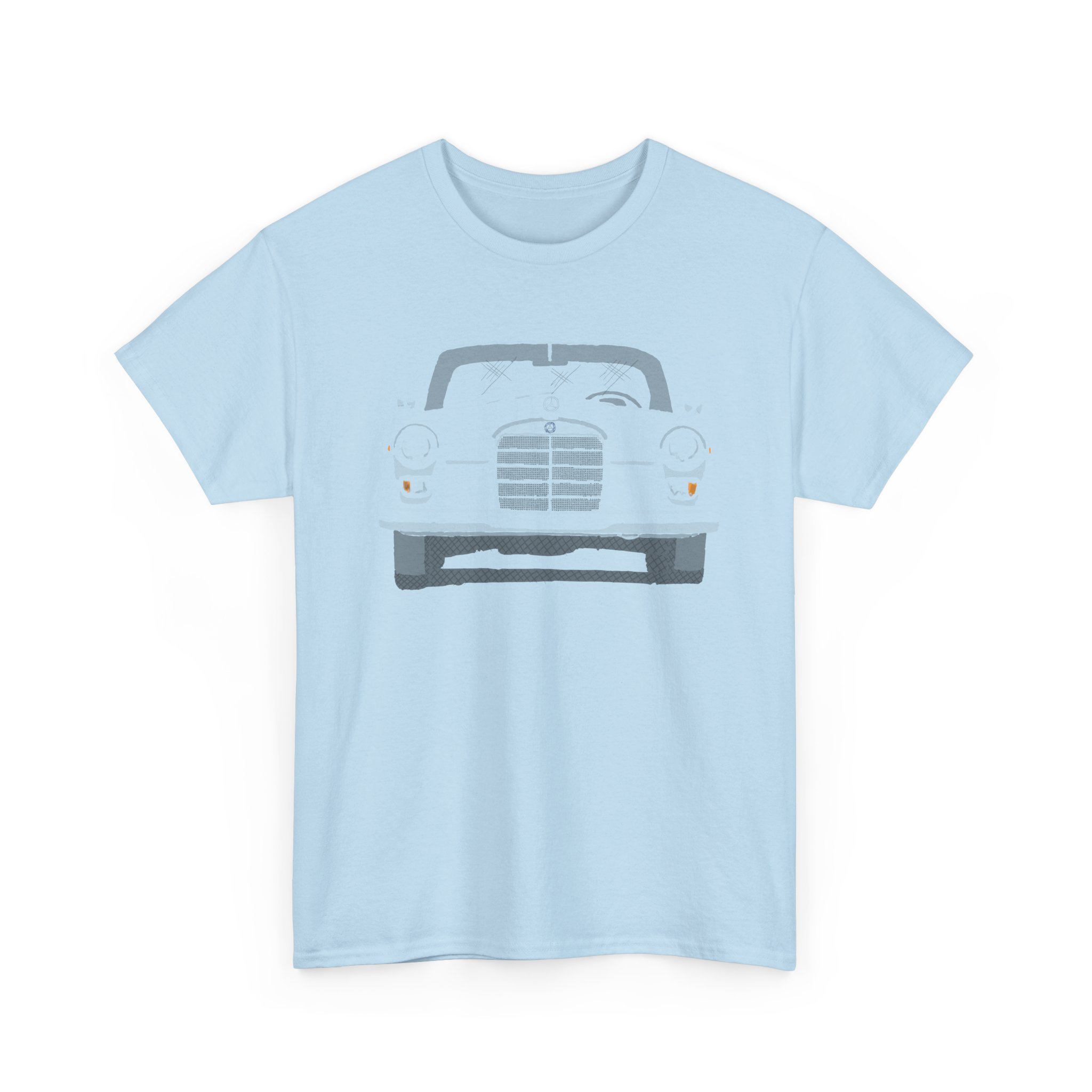 T-Shirt, Mercedes W110, Heckflosse, Strichfrei – Bild 6