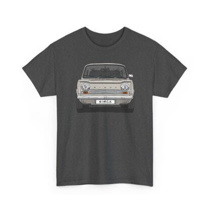 T-Shirt, Simca 1000, Strichzeichnung, Beige, personalisierbar mit Kennzeichen – Bild 6