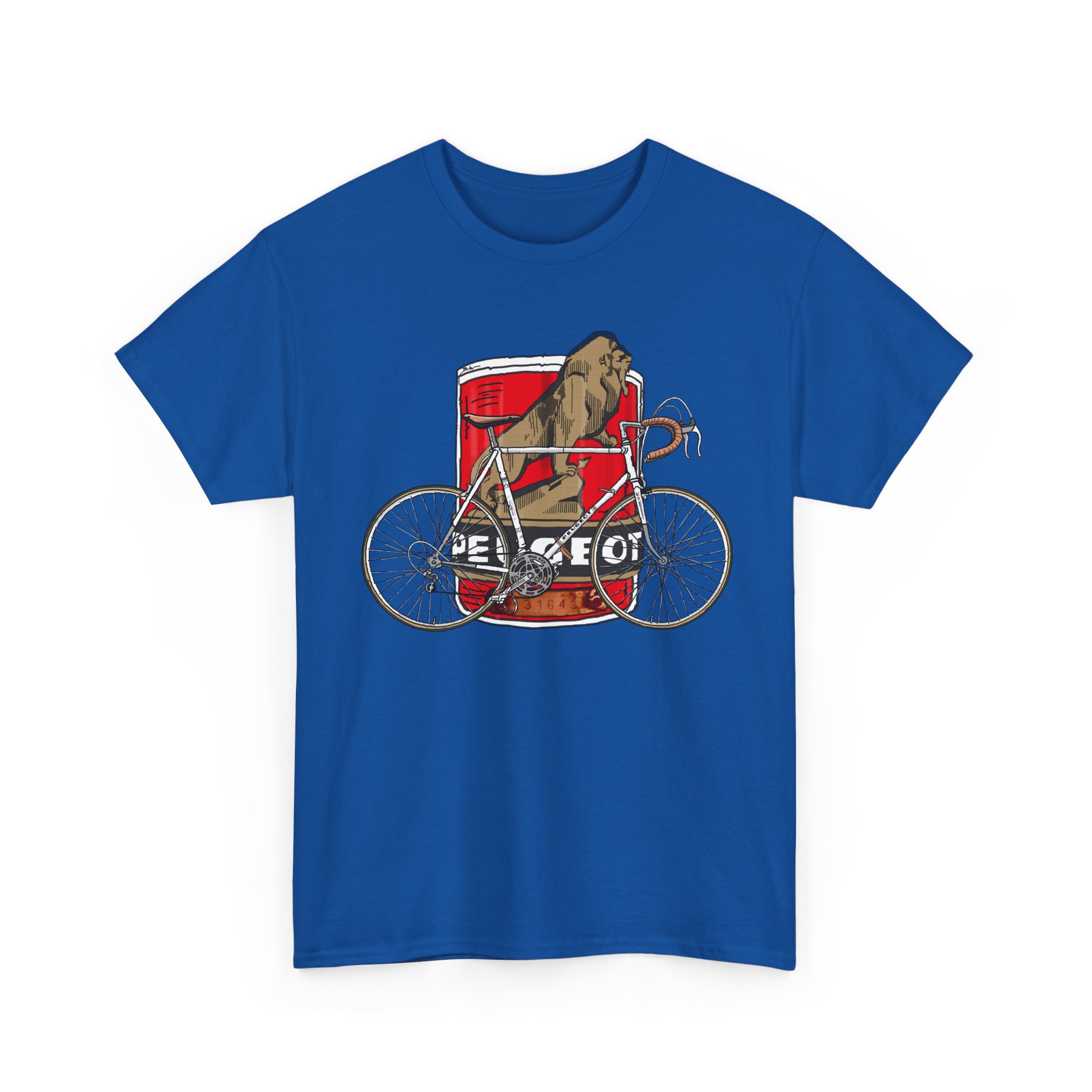 T-Shirt, Peugeot PX 10, Strichzeichnung Logo, Weiß, mit Seriennummer personalisierbar – Bild 9