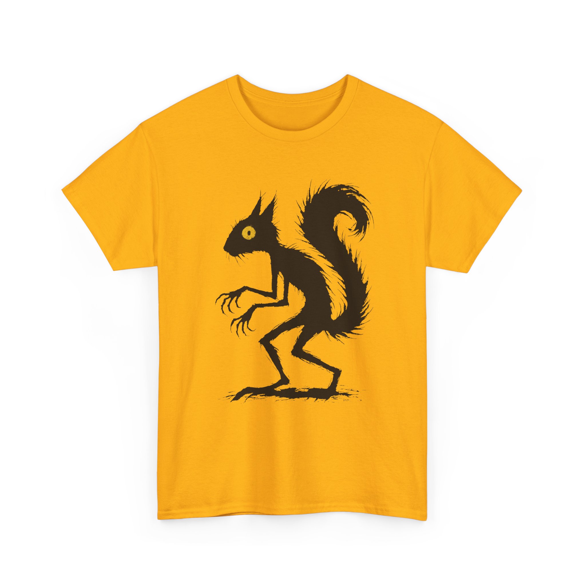 T-Shirt, „Eichi“, Eichhörnchen, Kritzel-Kratzel-Kuschel-Tier, großer feiner Druck – Bild 10