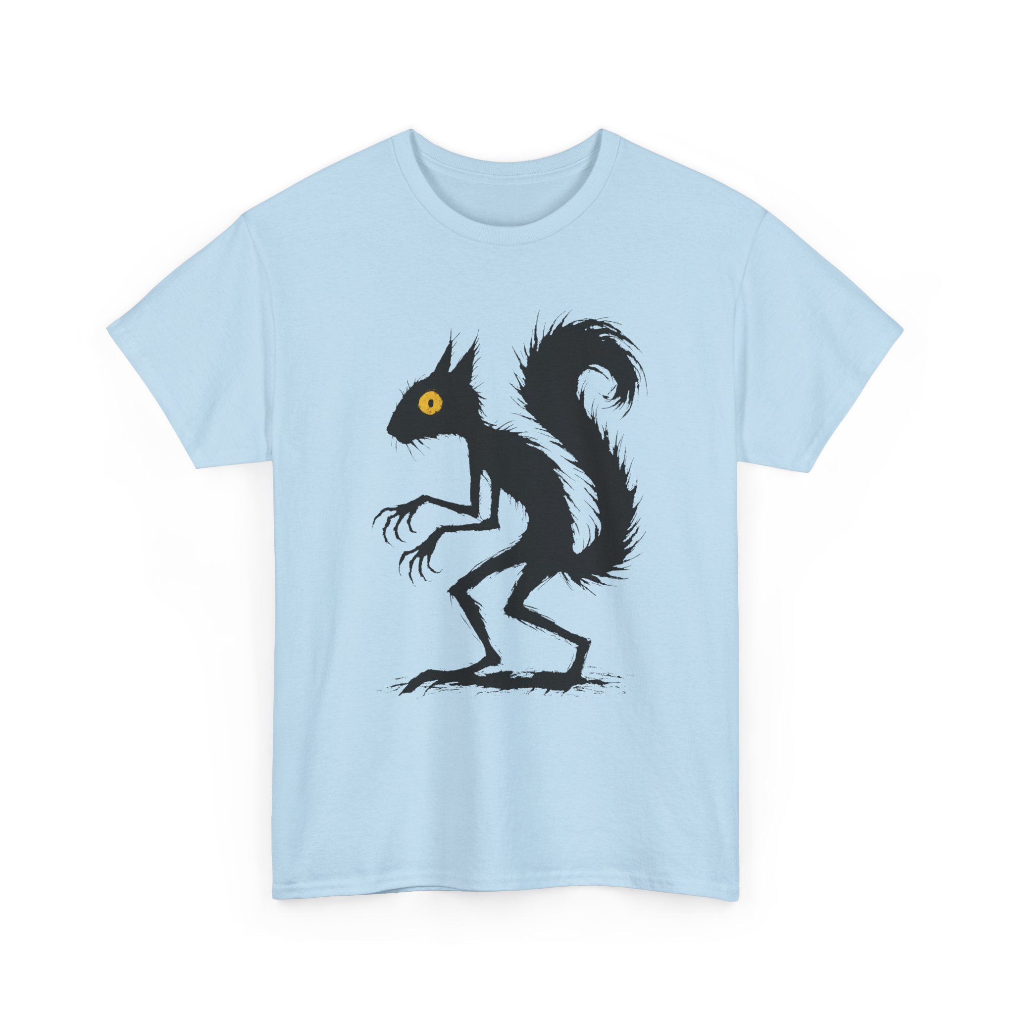 T-Shirt, „Eichi“, Eichhörnchen, Kritzel-Kratzel-Kuschel-Tier, großer feiner Druck – Bild 7