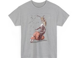 T-Shirt, Vespa Faro Basso, Rot