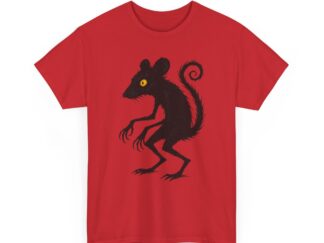 T-Shirt, „Ratz“, Ratte, Kritzel-Kratzel-Kuschel-Tier, großer feiner Druck