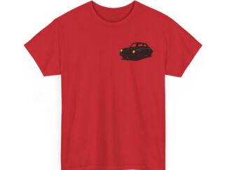 T-Shirt, 911 Targa, Kritzel-Kratzel-Auto, kleiner feiner Druck