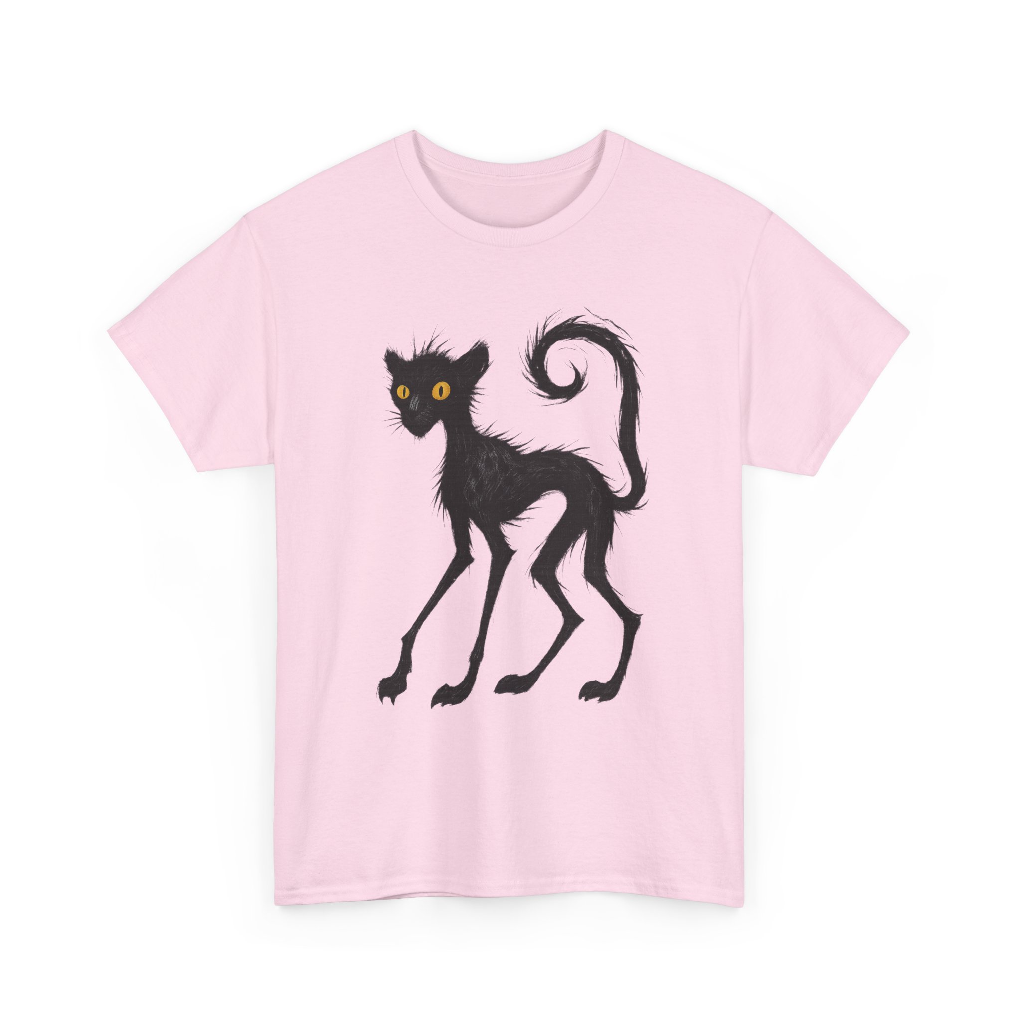 T-Shirt, Gepard, Kritzel-Kratzel-Kuschel-Tier, großer feiner Druck – Bild 9