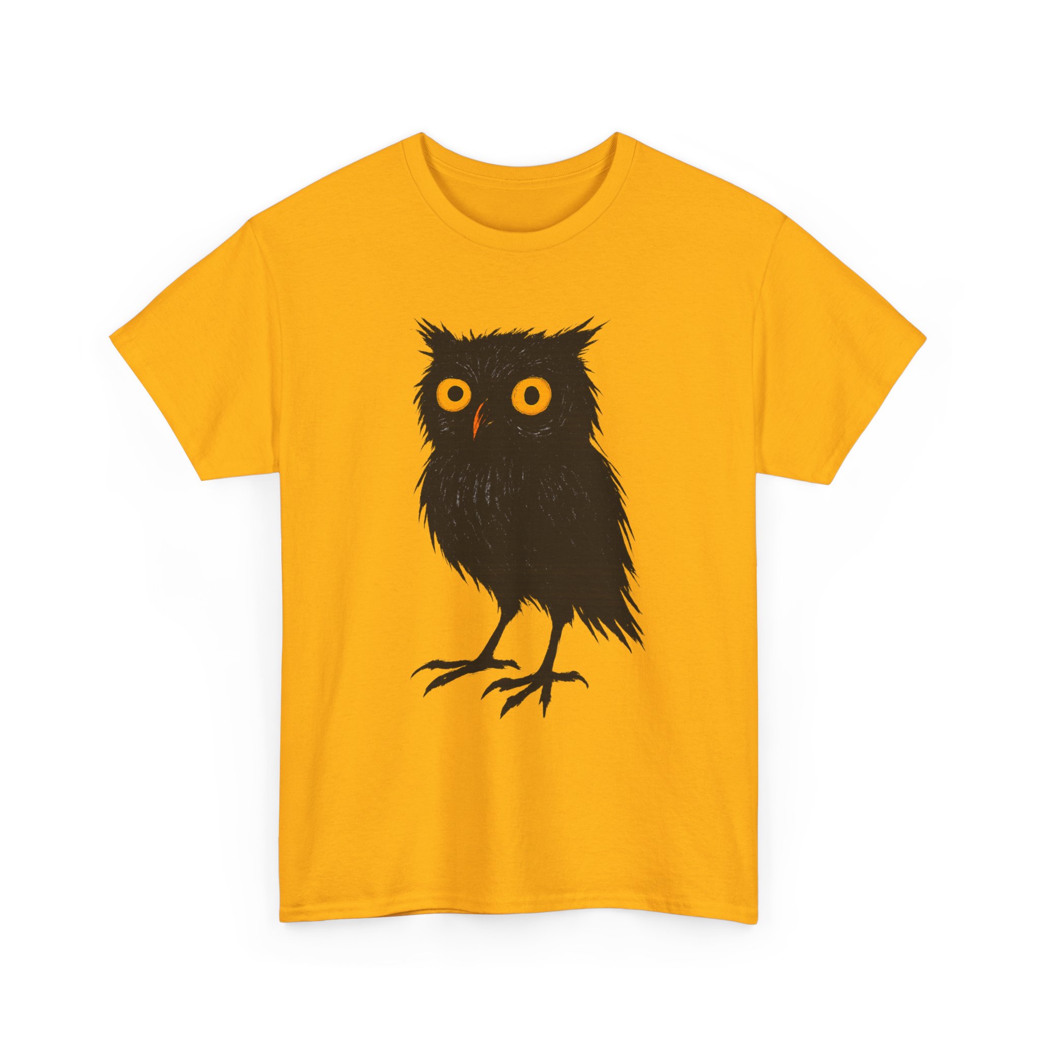 T-Shirt, „Eulchen“, Eule, Kritzel-Kratzel-Kuschel-Tier, großer feiner Druck – Bild 10