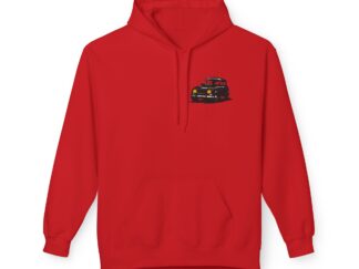 Hoodie, Renault R4, Kritzel-Kratzel-Auto, kleiner feiner Druck