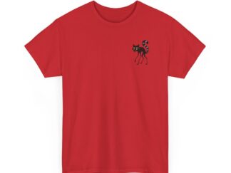 T-Shirt, „Waschi“, Waschbär, Kritzel-Kratzel-Kuschel-Tier, kleiner feiner Druck