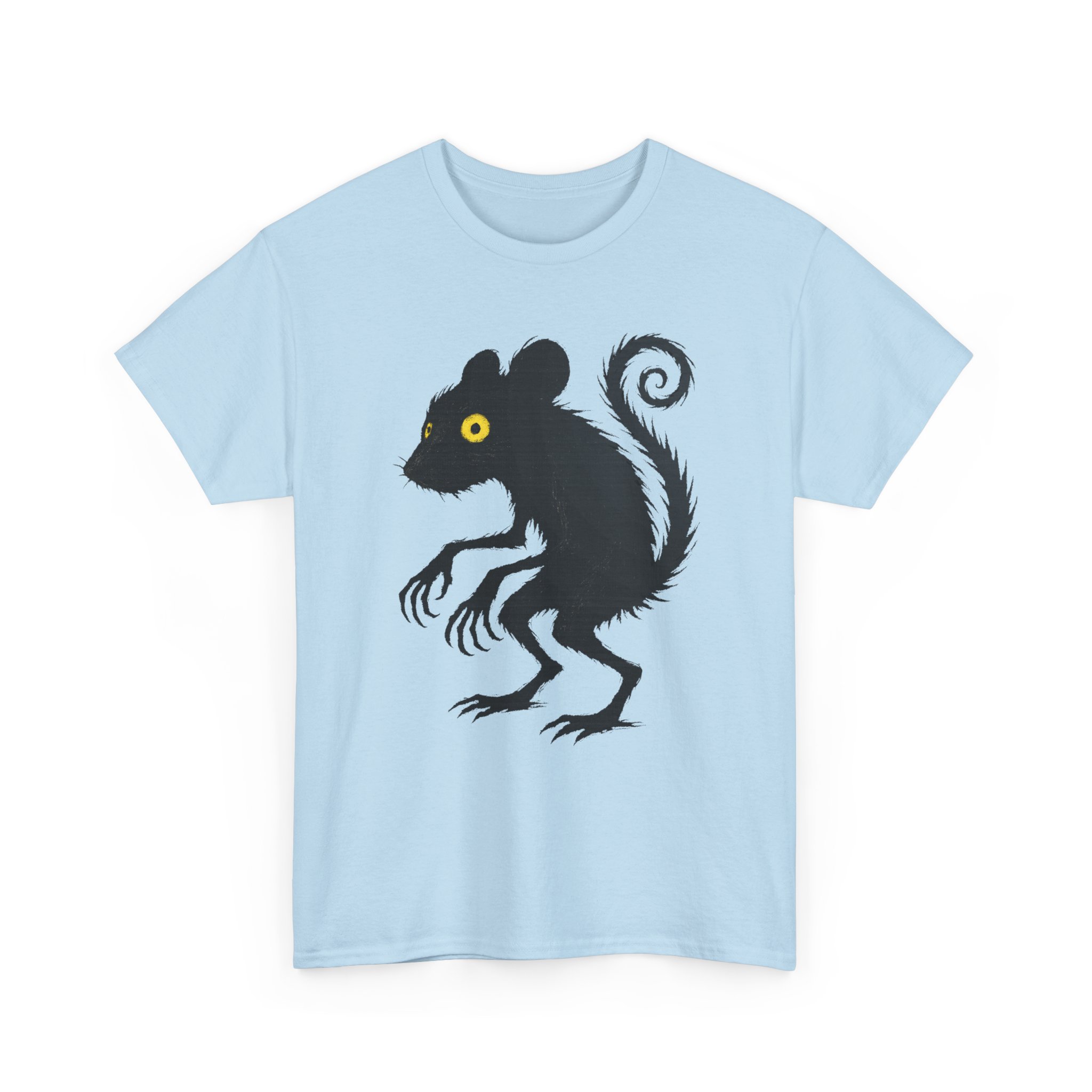 T-Shirt, „Mausi“, Kritzel-Kratzel-Kuschel-Tier, großer feiner Druck – Bild 7