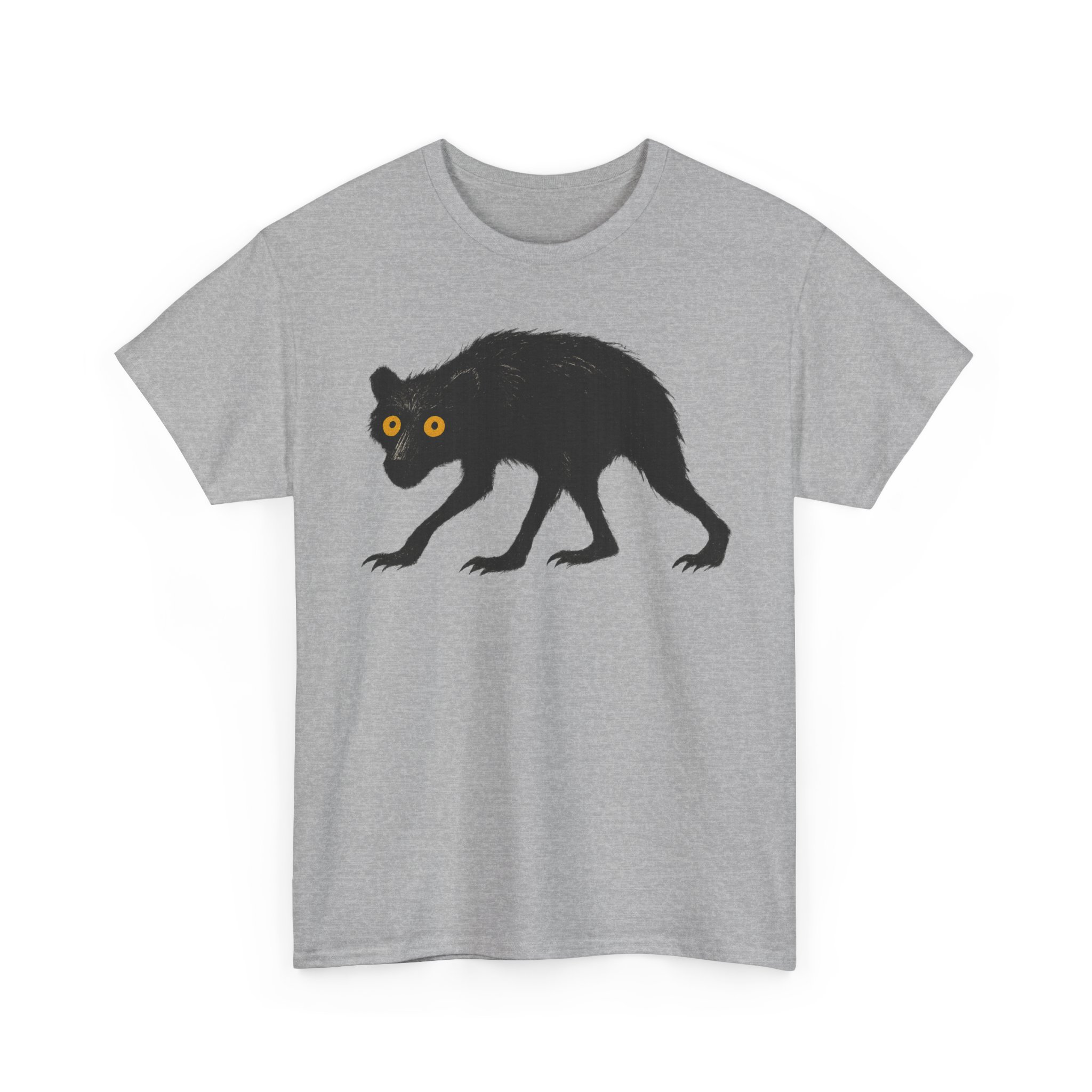 T-Shirt, „Bärli“, Bär, Kritzel-Kratzel-Kuschel-Tier, großer feiner Druck – Bild 2