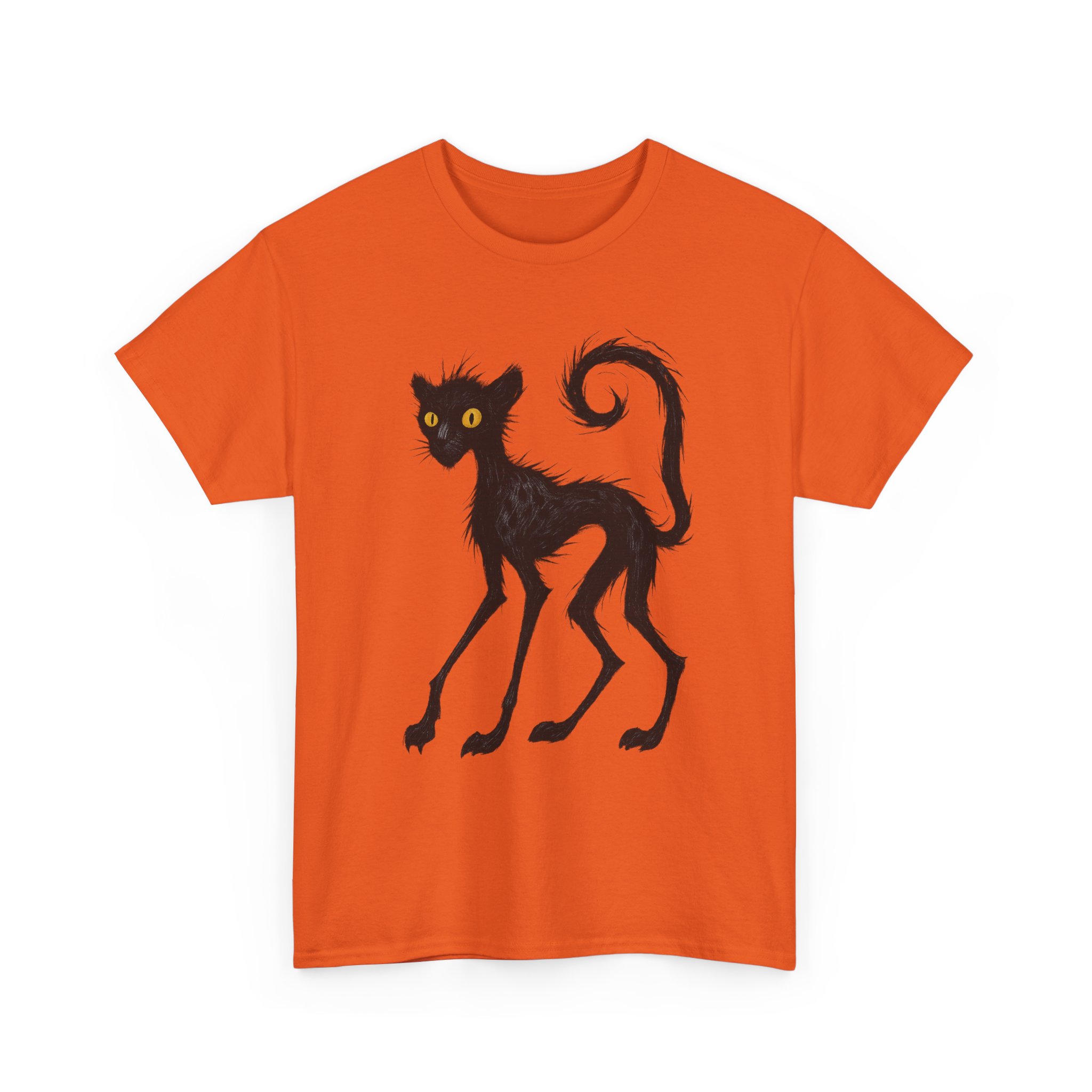 T-Shirt, Gepard, Kritzel-Kratzel-Kuschel-Tier, großer feiner Druck – Bild 11