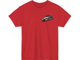 T-Shirt, Opel Manta B, Kritzel-Kratzel-Auto, kleiner feiner Druck