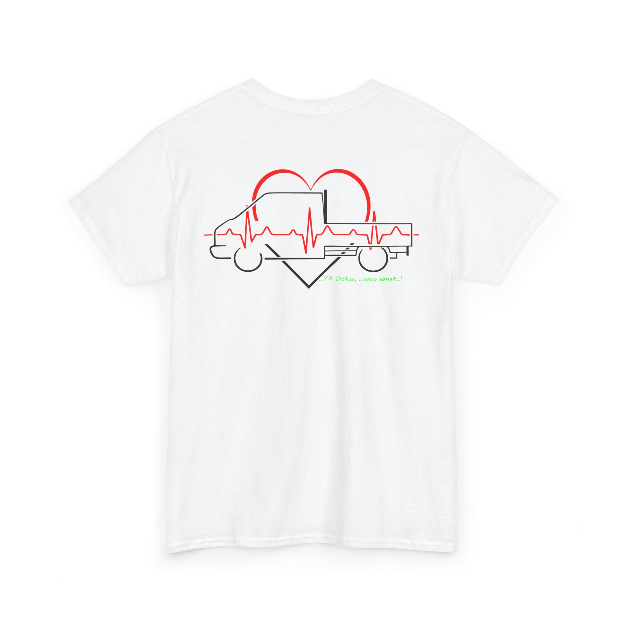 T-Shirt, VW T4, Doka, Strichzeichnung, Silbergrau, Marcus – Bild 18