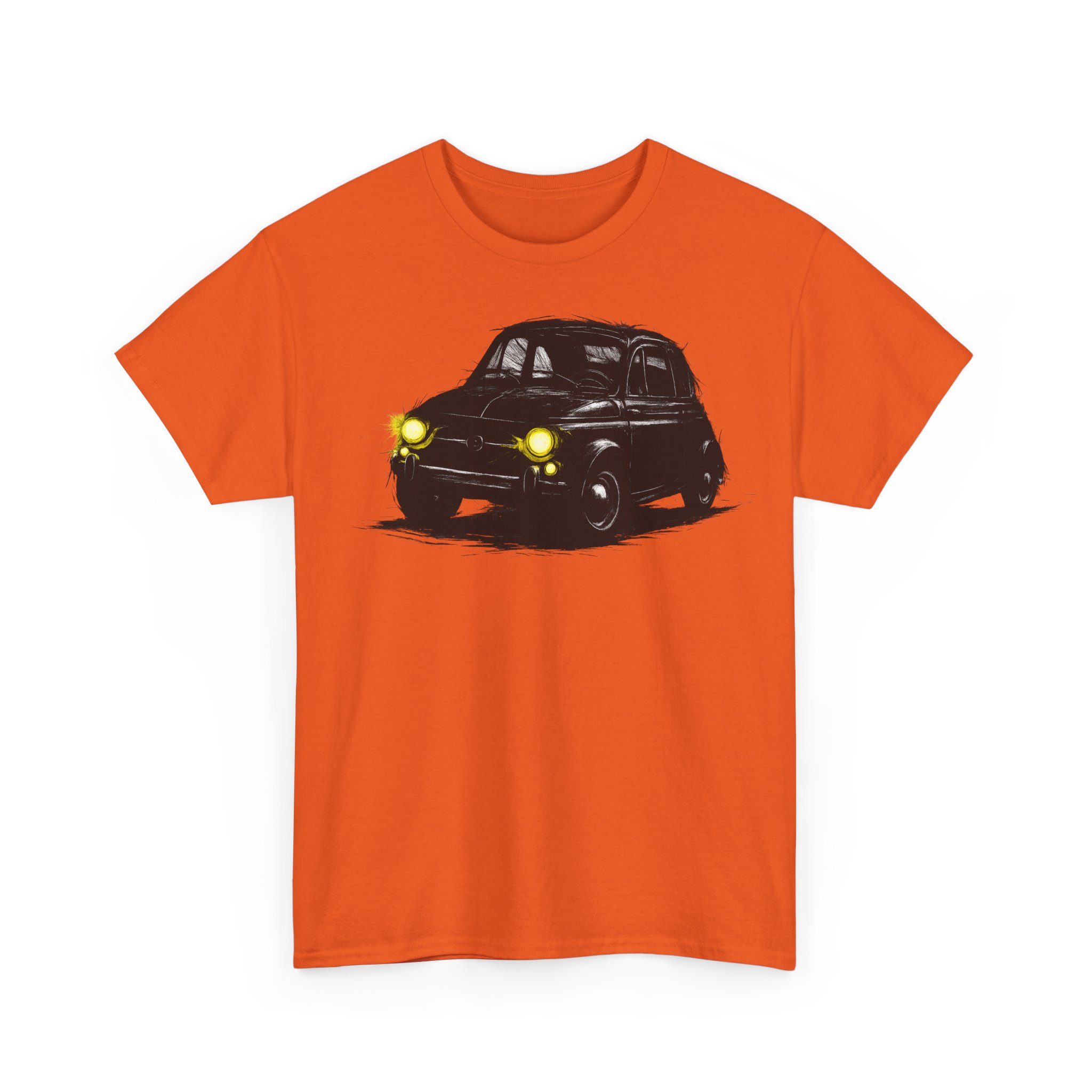 T-Shirt, Fiat 500, Cinquecento, großer feiner Druck – Bild 6