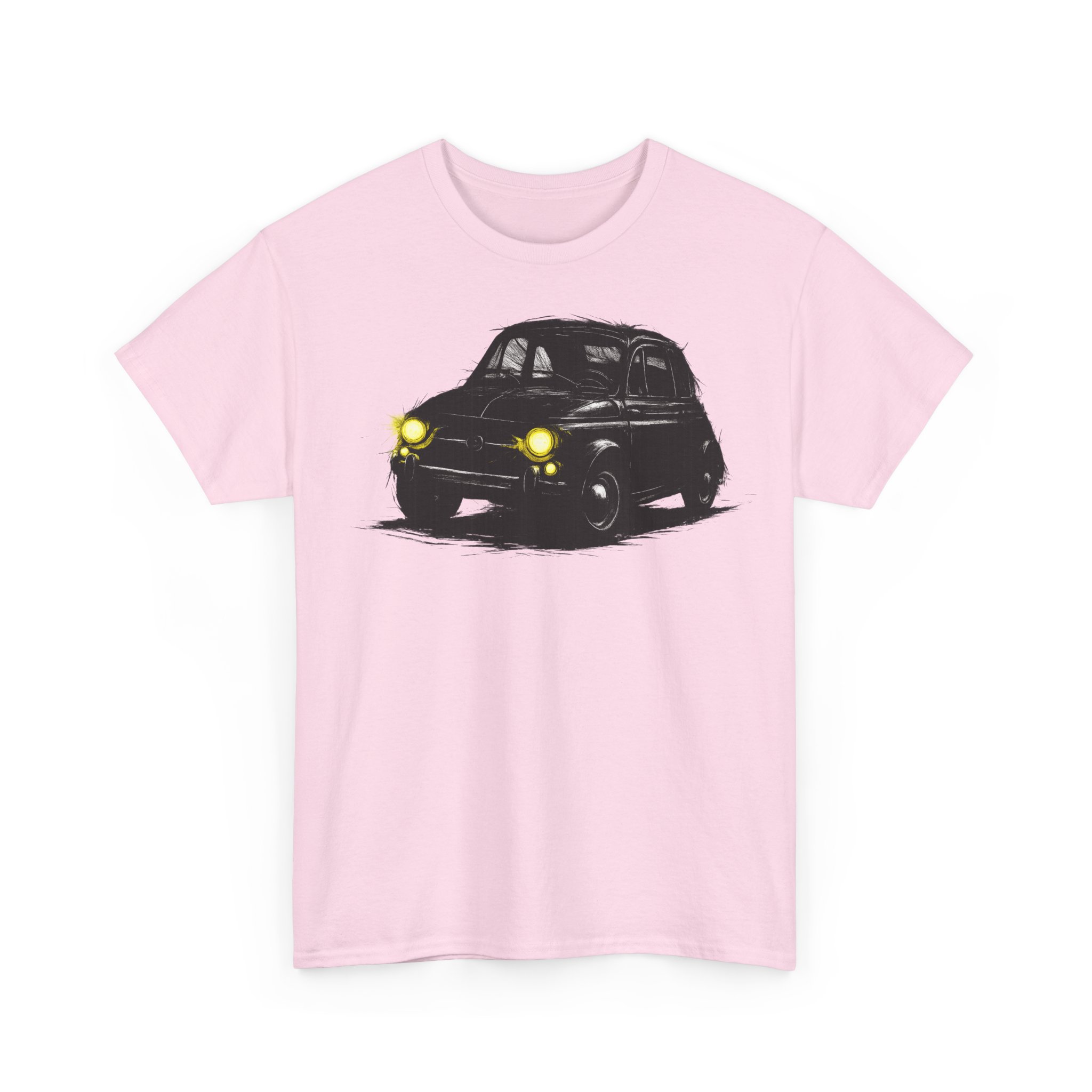 T-Shirt, Fiat 500, Cinquecento, großer feiner Druck – Bild 11